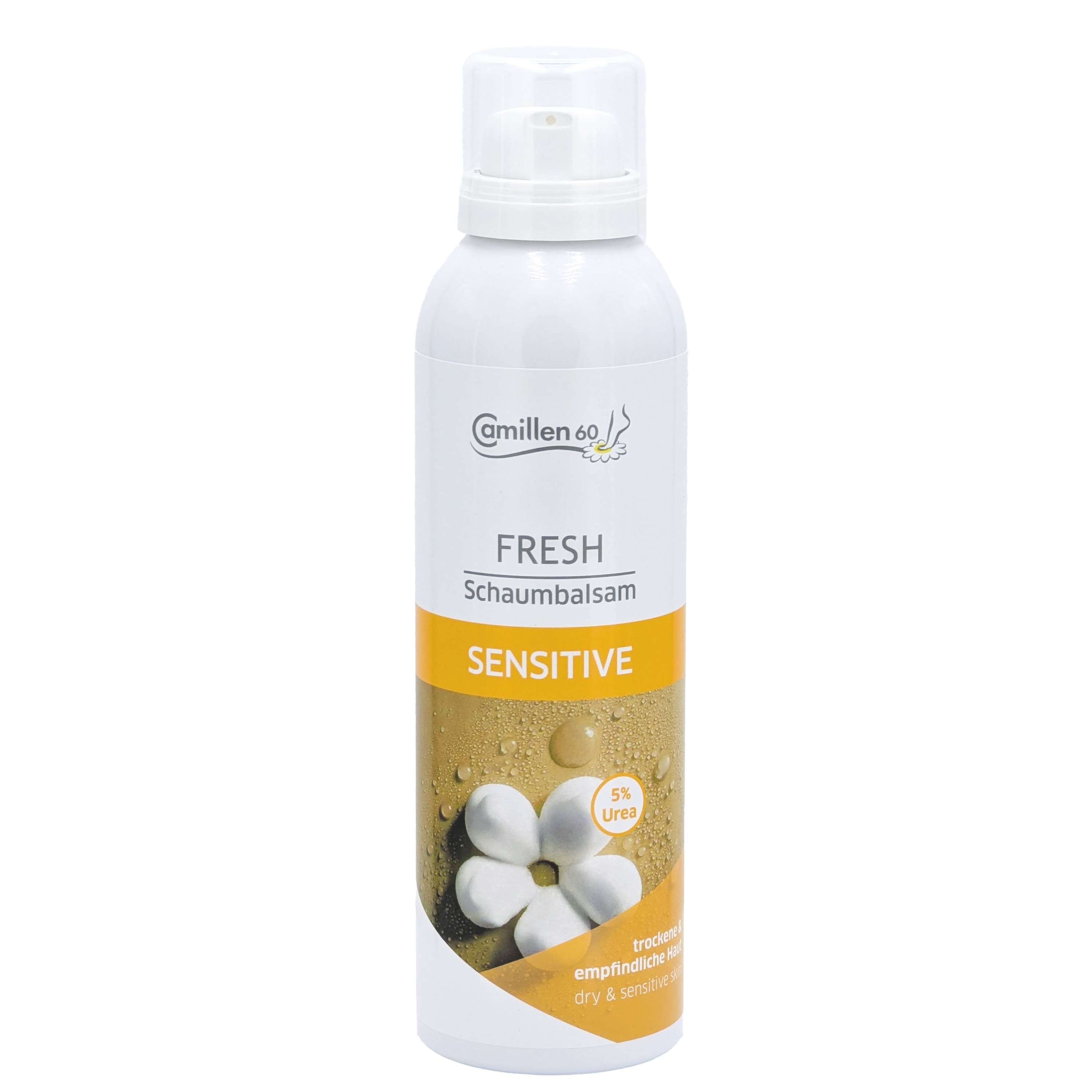 Pianka sensitive do skóry wrażliwej 5% mocznika 150ml