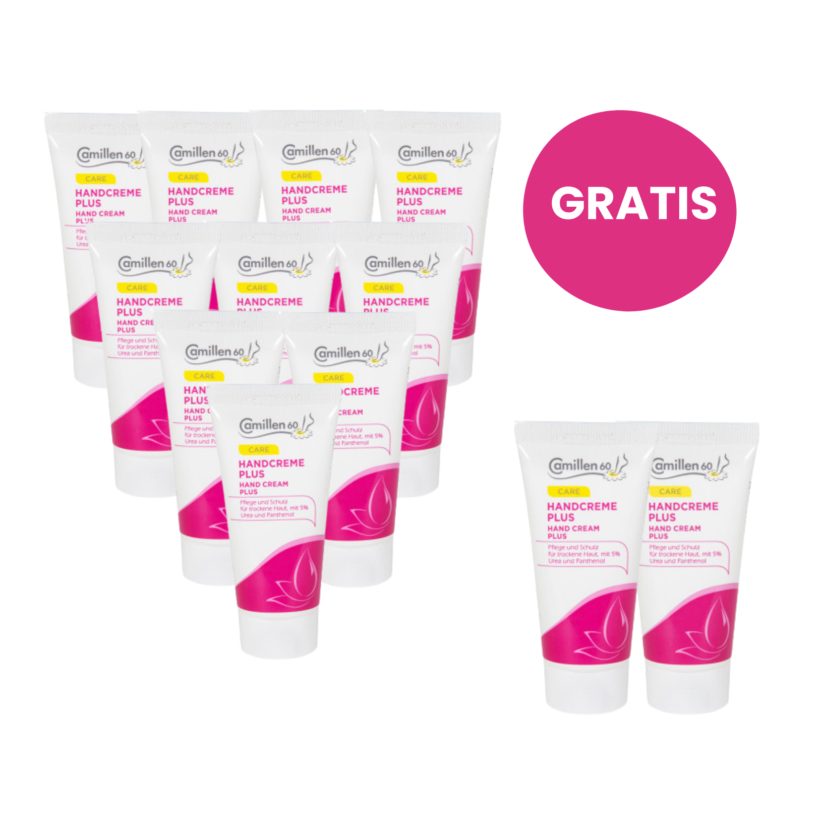 10+2 gratis Handcreme plus silnie nawilżający krem do dłoni 30 ml 5 % mocznika