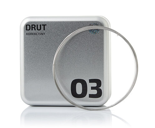 Unibrace system - drut 03 mm grubość