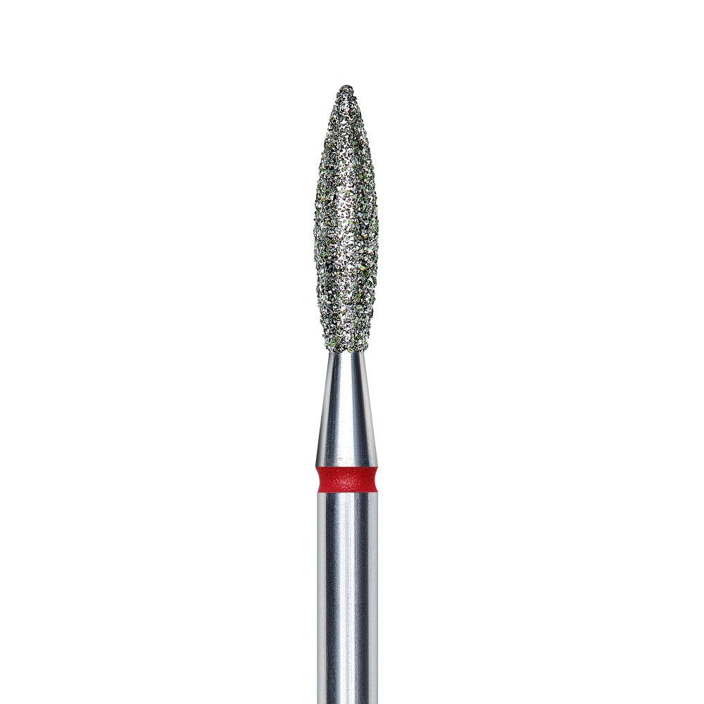 Frez diamentowy FA10R016/8 płomyk 1,6mm/8 Czerwony