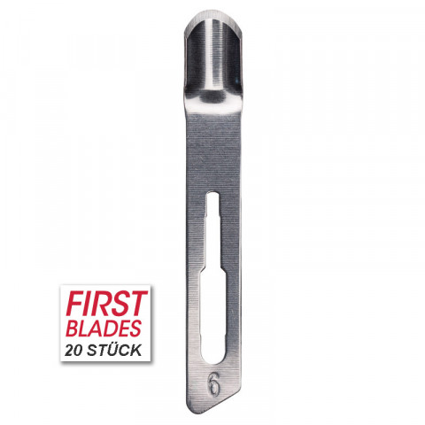 Dłuto 6 mm 20 szt First Blades
