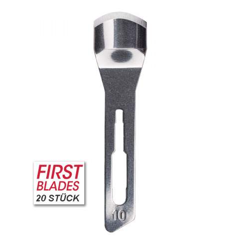 Dłuto 10 mm 20 szt First Blades