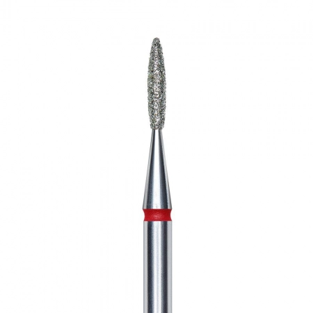 Frez diamentowy FA10R016/10K płomyk 1,6mm/10 Czerwony