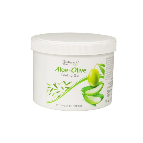 Peeling do stóp wellness żelowy, delikatny, oliwkowy 500ml