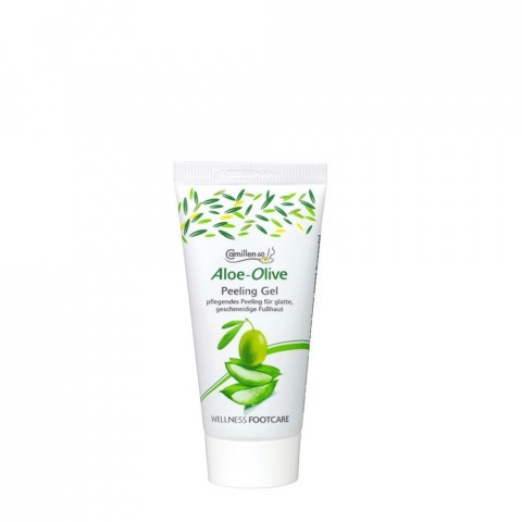 Peeling do stóp wellness żelowy, delikatny, oliwkowy 30ml