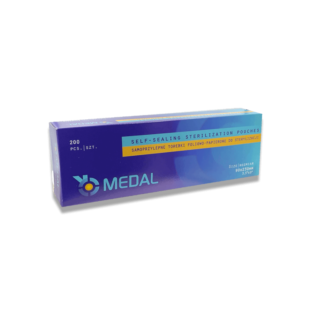 Torebki do sterylizacji 90mmx230mm