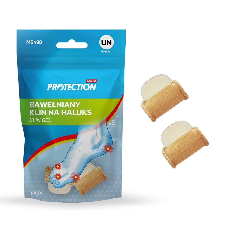 Klin gel - bawełniany klin na haluks