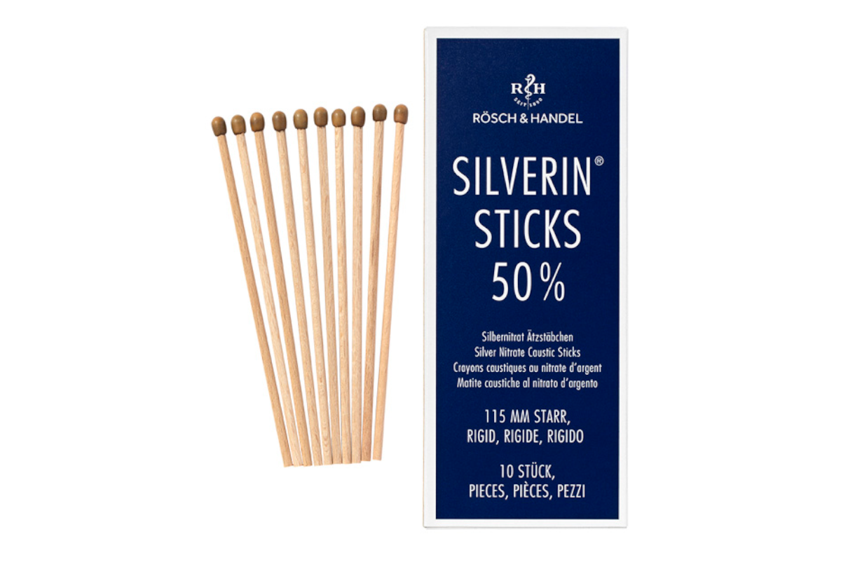 Patyczki SILVERIN sztywne 50% 115mm 10 sztuk