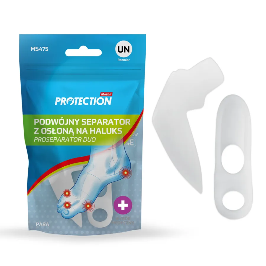 Proseparator duo - podwójny separator z osłoną na haluks