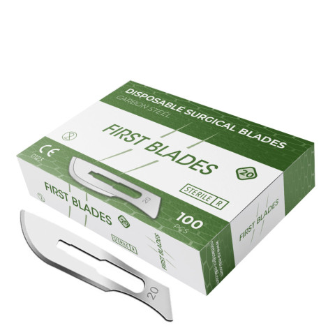 First Blades Skalpele Ostrze 20 100szt.