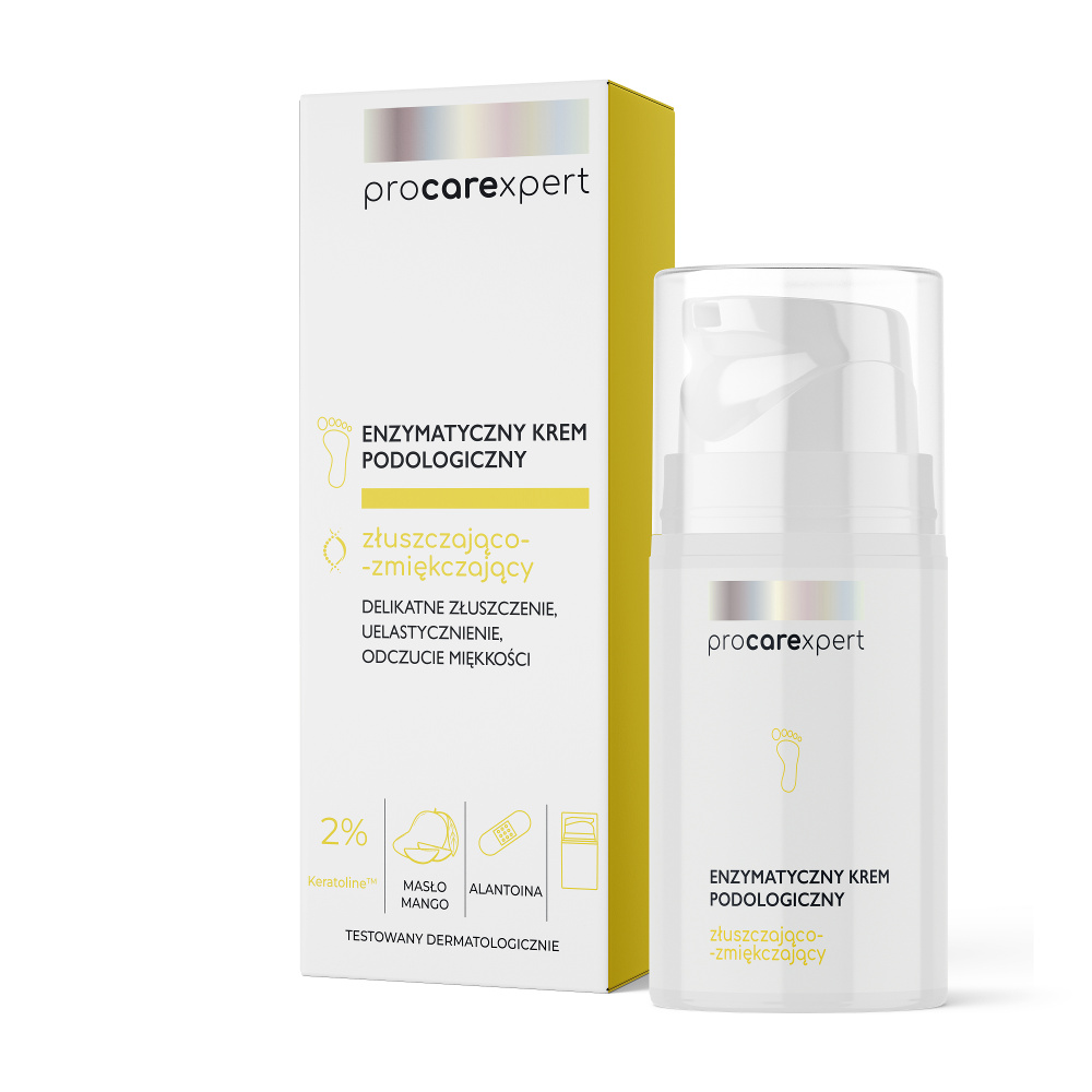 Pakiet 8+1 ProCareXpert Enzymatyczny krem podologiczny złuszczająco-zmiękczający – 100 ml