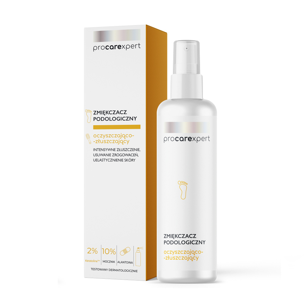 Pakiet 8+1 ProCareXpert Zmiękczacz podologiczny oczyszczająco-złuszczający – 150 ml
