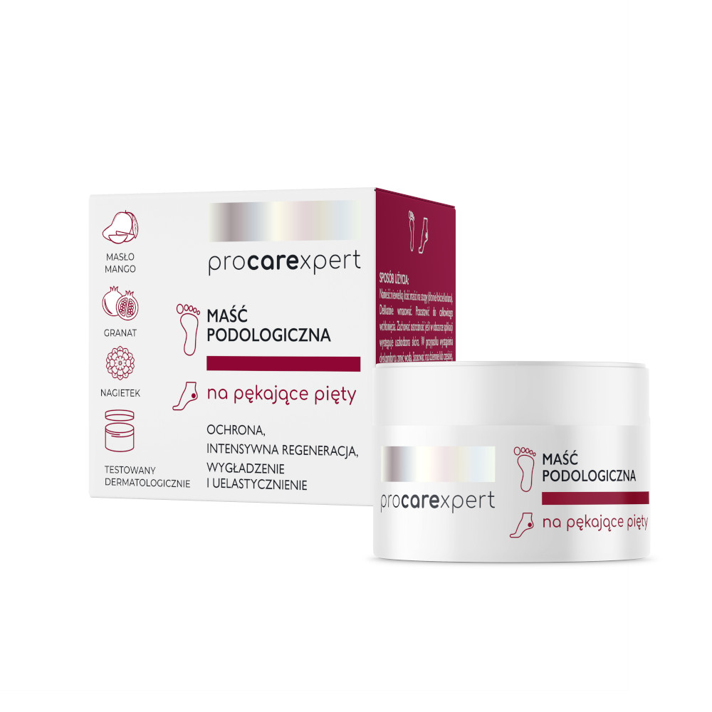 ProCareXpert Maść podologiczna na pękające pięty – 100 g