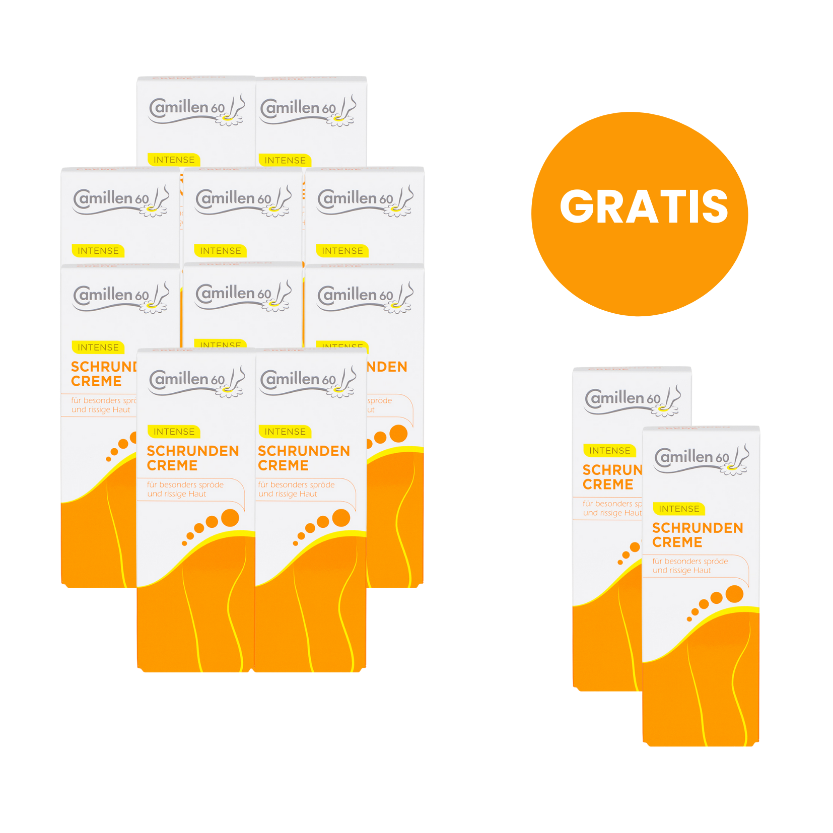 10+2 gratis Schrundencreme - krem do skóry bardzo suchej pięt, kolan, łokci 100ml