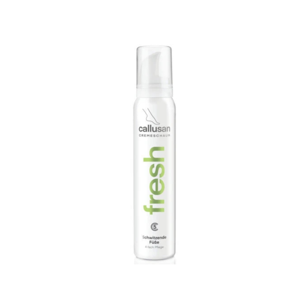 Callusan fresh – czterofazowy krem w piance do pielęgnacji pocących się stóp 125ml