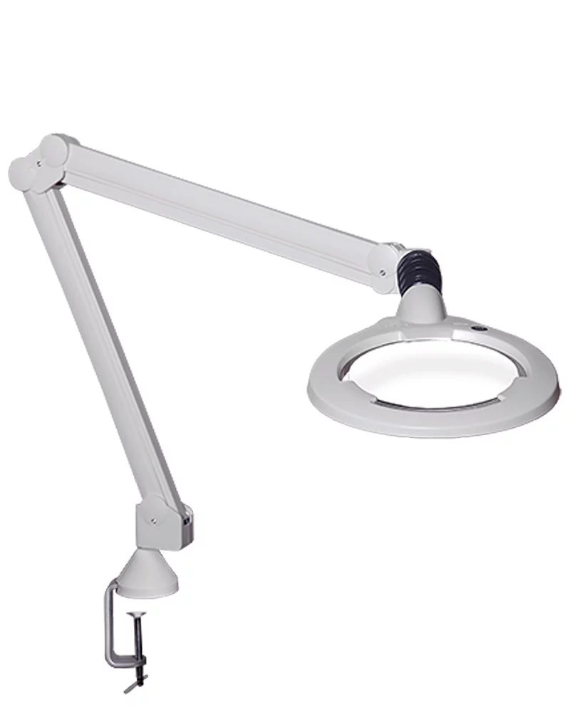 Lampa LED Jupiter z lupą o powiększeniu 5 dioptrii