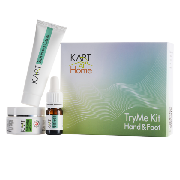 Kart Zestaw kremów Try Me kit Pedicure