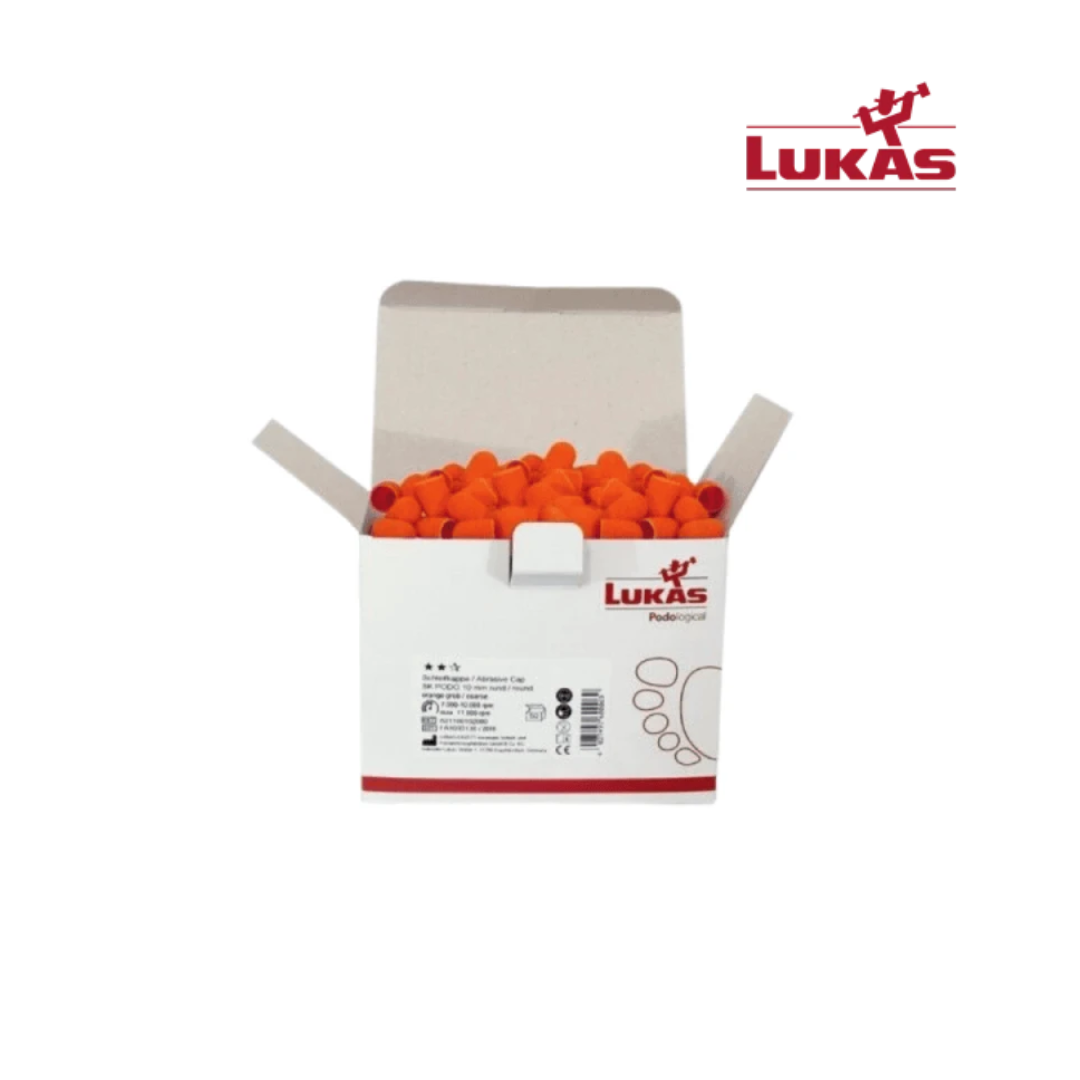 Kapturki ścierne Lukas 10 mm 150 50 szt.