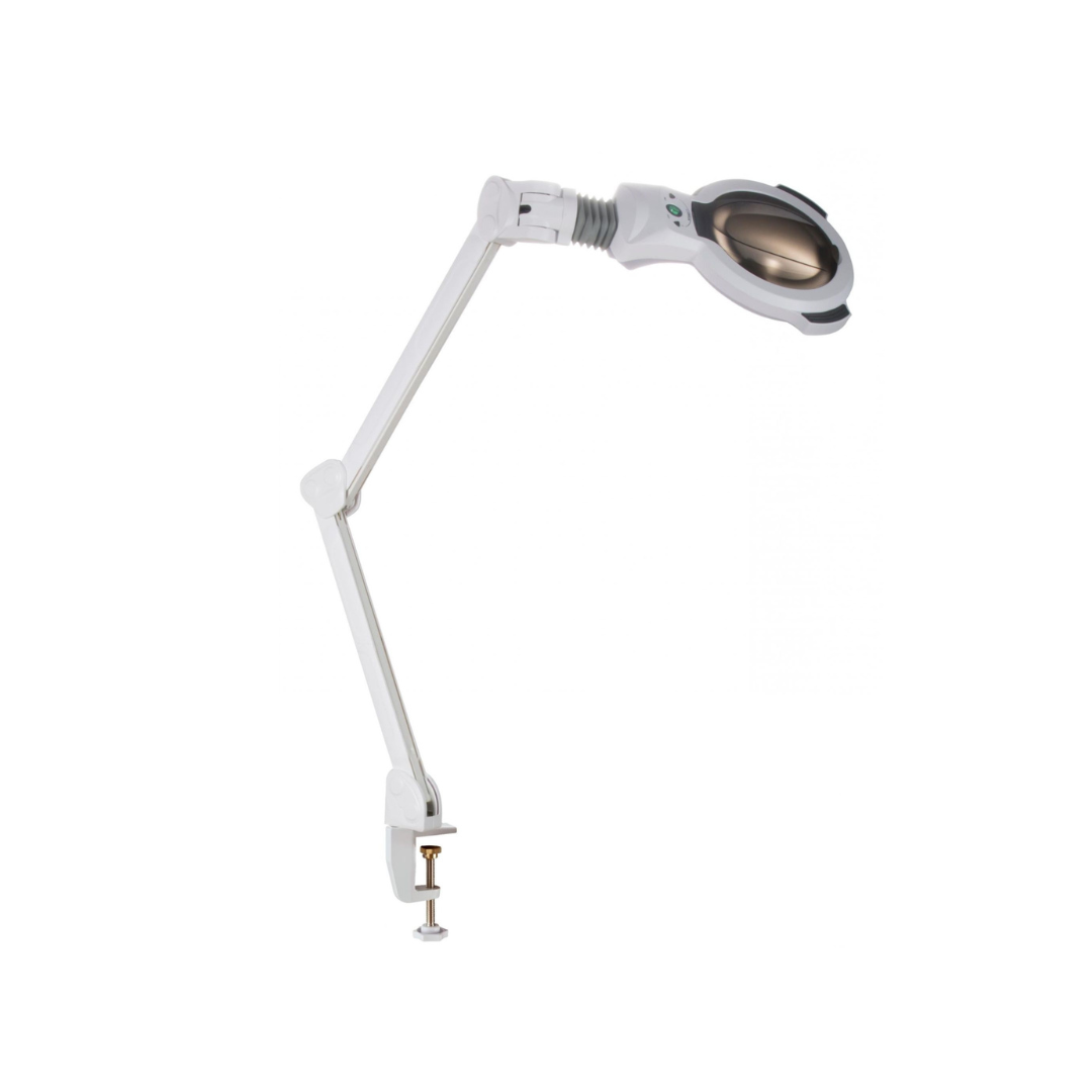Lampa LED z lupą o powiększeniu 3 dioptrii
